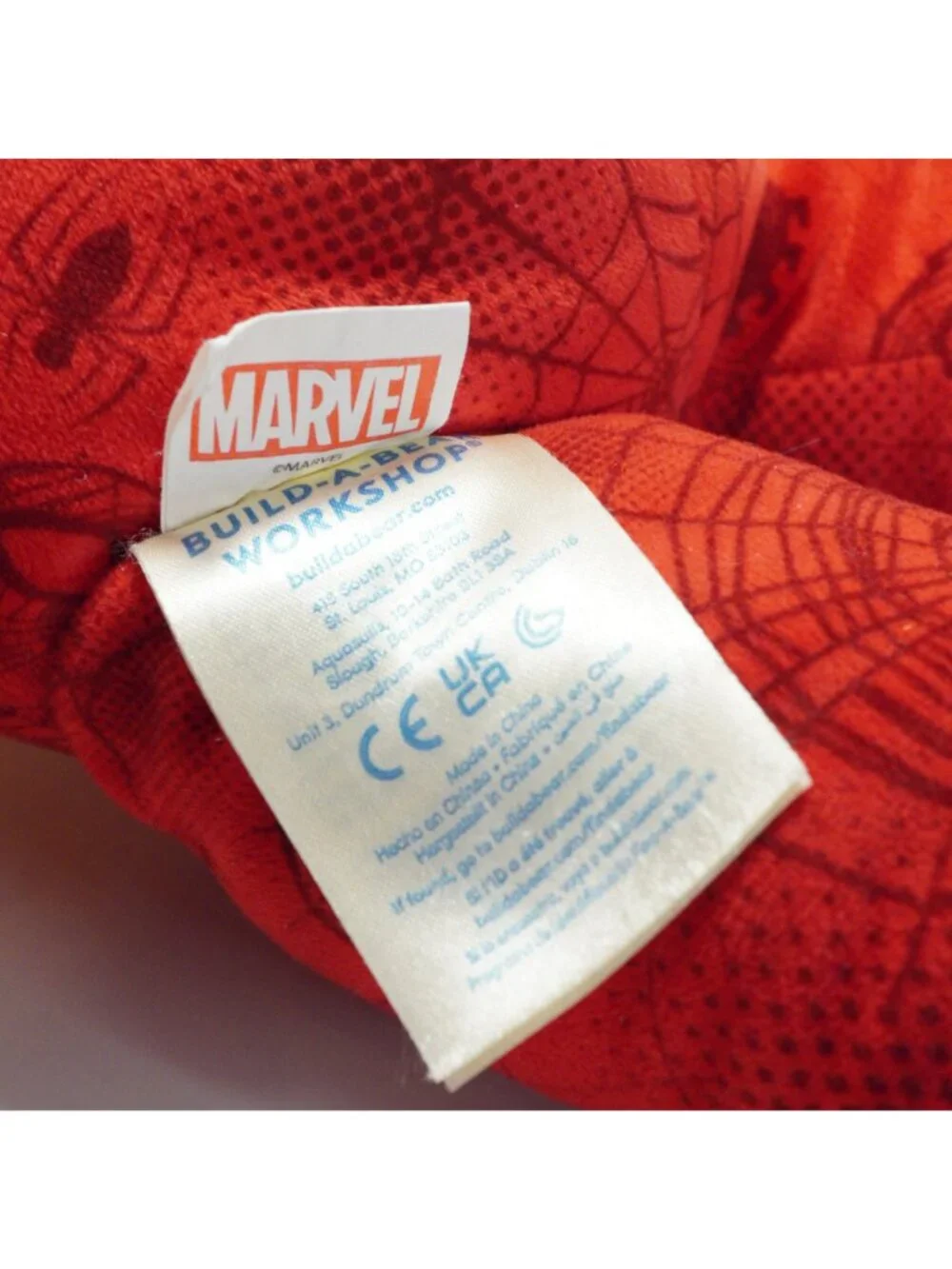 Build-A-Bear Workshop Ultimate Spider-Man Marvel Plush Toy 16